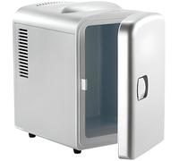 Rosenstein & Söhne Mini réfrigérateur 2 en 1 avec prise 12/230 V - Gris