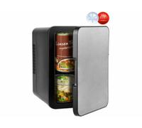 Mini réfrigérateur 2 en 1 avec prise 12/230 V et façade en acier inoxydable Rosenstein & Söhne