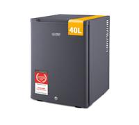 Mini réfrigérateur 40L silencieux TZS First Austria - Minibar pour camping, bureau, chambre & hôtel - Anthracite