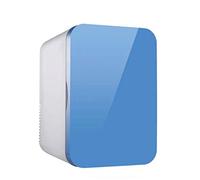 Mini réfrigérateur 4L/8L Réfrigérateur personnel portable compact Boîte de refroidissement et de chauffage à double usage pour chambre à coucher, bureau, voiture, dortoir (Couleur : 8L Or rose)