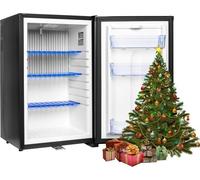 Mini Réfrigérateur à Absorption - 12V 220V - Smeta - 45L - Porte Réversible Silencieuse - Réfrigérateur Caravane avec Serrure