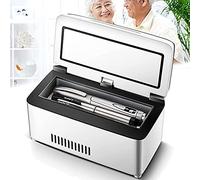 Mini réfrigérateur à insuline avec chargeur USB, mini réfrigérateur portable pour médicaments, glacière pour voiture, petit réfrigérateur pour conserver les médicaments contre le diabète au