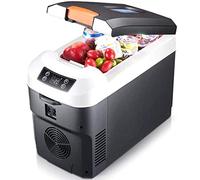 Mini réfrigérateur à insuline réfrigéré 12 V/24 V/220 V, congélateur portable, réfrigérateur compact à double cœur de 10 litres, pour voiture, camion, maison, 12 L