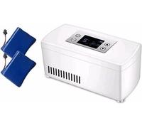 Mini réfrigérateur à insuline, refroidisseur de voiture, petit réfrigérateur rechargeable, écran LCD, refroidisseur d'insuline, mini réfrigérateur à médicaments USB