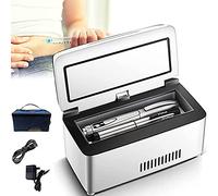 Mini réfrigérateur à médicaments, boîte réfrigérée à insuline pour voyage, écran LCD, refroidisseur d'insuline portable pour voiture, thermostat 2-8 ℃, réfrigérateur à médicaments, pour gard
