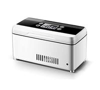 Mini réfrigérateur à médicaments rechargeable, portable et intelligent, pour la maison et l'extérieur - Boîte à médicaments avec batterie, contrôle intelligent de la température, alarme, 2 p