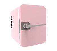 Mini réfrigérateur à porte simple pour salon, bureau, dortoir, 6 l - Rose