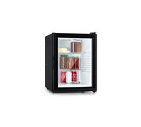 Mini-réfrigérateur Klarstein Brooklyn 42 - 42L - porte vitrée - noir avec intérieur blanc