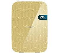 Cecotec Mini réfrigérateur 20L Bolero MiniCooling 20L Bahamas Pat 2 Fonctionnement 12V-220V Compatible Voiture et Caravanes, Fonction Refroidissement et Chauffage, Plage de température 7-65°,