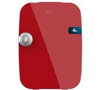 Cecotec Mini Réfrigérateur Bolero MiniCooling 4L Río Red, Fonctionnement 12V-220V, Compatible avec voitures et caravanes, Fonction de refroidissement et de chauffage, Plage de température 5-65º