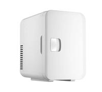 Mini réfrigérateur compact | Super silencieux et portable pour chambre à coucher | Boissons, soins de la peau et beauté | Capacité de 6 L - Petit réfrigérateur avec support de canette