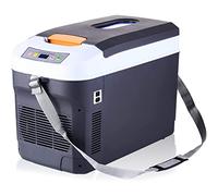 Mini réfrigérateur/congélateur portable 22 L/23 L - 12 V/AC 220 V CC - Glacière électrique et étui chauffant pour camping-car, véhicule, voiture, camion, camping-car, bateau, VUS, camionnette, voyages