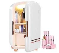 Mini réfrigérateur de Maquillage, Refroidisseur de réfrigérateur cosmétique 12L et réfrigérateurs de congélateur Plus Chauds pour Le réfrigérateur de Soins de beauté de Parfum