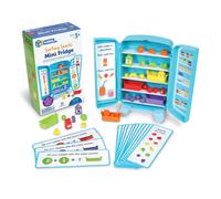 Mini réfrigérateur de tri de collations Learning Resources, 51 pièces, à partir de 3 ans, jouets pour tout-petits, jouets éducatifs, jouets de co