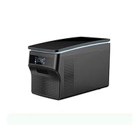 Mini réfrigérateur de voiture 36 litres, réfrigérateur avec alimentation 12/24 V CC et 120-240 V CA, congélateur, compresseur portable pour le camping et la maison (couleur : A, taille : 12