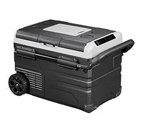 Mini réfrigérateur de voiture 60 litres, compresseur, congélateur portable, double zone, contrôle par application, compresseur électrique 12/24 V, pour voyage, camping (couleur : A, taille :