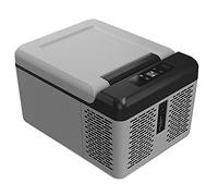 Mini réfrigérateur de voiture portable 9 L, petit compresseur de réfrigération pour voiture à double usage avec adaptateur, adapté à la famille, à l'extérieur, aux voyages, au camping (coule