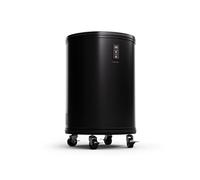 Klarstein Mr. Barbot Réfrigérateur de bière en acier pour chambre à coucher, refroidisseur de vin portable silencieux, refroidisseur de vin, intérieur/extérieur, bar à domicile, stockage pour boissons