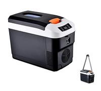 Mini réfrigérateur électrique 12 L/15 L/20 L/25 L/35 L pour voiture, mini réfrigérateur de voiture, réfrigérateur portable 24 V/12 V/220 V pour camion, pour longs trajets et camping, 35 L