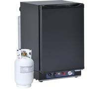 Mini Réfrigérateur Gaz - SMETA - 40L - 3 voies 12V/230V/Gaz - Type Absorption - Porte Réversible