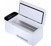 Mini réfrigérateur intelligent à insuline, thermostat rechargeable par USB, avec batterie Li-ion intégrée de 6 700 mAh, température de 2 à 20 °C.