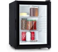 Brooklyn 42 Mini-réfrigérateur porte vitrée compartiments LED F