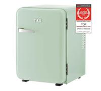 Mini Réfrigérateur Portable 40L, Mini Frigo de Chambre ou Hôtel - Silencieux, Réglages de Température, Retro, Vert