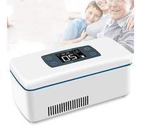 Mini réfrigérateur portable à insuline, boîte réfrigérée à température intelligente, pour le transport de vaccins et de médicaments, petit réfrigérateur médical avec chargeur USB, pour la ma