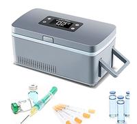 Mini réfrigérateur portable à insuline, glacière à insuline avec batterie, réfrigérateur de voyage pour voiture, glacière électrique 2-8 °C, pour conserver les médicaments contre le diabète