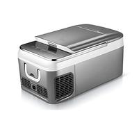 Mini réfrigérateur portable congélateur 20 litres pour voiture 18 L (-7,6 ℉ ~ 50 ℉) avec 12/24 V CC Réfrigérateur de voiture portable adapté aux voyages de camping et aux cadeaux (couleur :