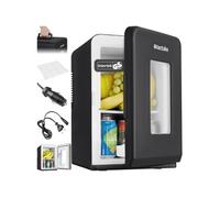 Mini-réfrigérateur portable fonction 2 en 1 avec mode ECO 27x31x41cm noir