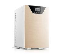 Mini réfrigérateur portable refroidisseur et réchauffeur - DC 12 V/AC 220-240 V, 20 L, système de refroidissement à trois cœurs pour soins de la peau, cosmétiques, aliments