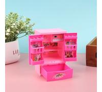 Mini Réfrigérateur Pour Poupée Barbie, Accessoires De Mode, Meubles De Maison De Rêve, Réfrigérateur De Cuisine, Accessoires De Poupée