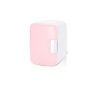 Mini réfrigérateur Système thermoélectrique portatif pour mini-réfrigérateur 4 litres / 6 canettes électriques rose