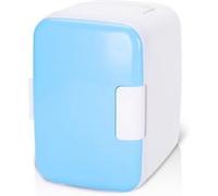 Mini réfrigérateur Système thermoélectrique portatif pour mini-réfrigérateur 4 litres / 6 canettes électriques bleu Bleu G