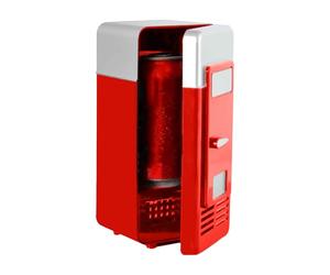 Mini Réfrigérateur USB Appareil Compact Chaud-Froid Portable | Frigo Personnel USB Refroidisseur De Boissons Pour Étudiants Soirée Cinéma Dortoir Chambre Road Trip