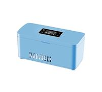 Mini-réfrigérateurs Boîte réfrigérée à insuline Rechargeable voiture Mini réfrigérateur étui de transport Thermostat Hormone de croissance médicament 2-8 degrés réfrigérateur Pour voiture, voyage(Larg