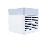 Mini refroidisseur d'air de bureau de 500 ml avec brumisateur d'air conditionné avec 3 vitesses de vent, alimenté par USB, ventilateur de refroidissement silencieux pour la maison, la chambre et le