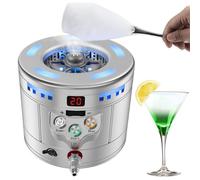 Mini refroidisseur de vin commercial en acier inoxydable CO2 à refroidissement rapide, verre réfrigéré -45 °C en 8 à 12 secondes, fabrication de glace sèche pour bar et restaurant