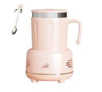 Mini Refroidisseur Et Réchauffeur De Boissons Électrique USB - Tasse Amovible En Aluminium, Système De Dissipation Thermique, Idéal Pour Bureau, Chambre Étudiante Et Petit Appartement,Pink-20*12.5cm