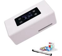 Mini Refroidisseur Insuline d'urgence, Réfrigérateur À Médicaments pour Stylo À Insuline De Diabetique 2-8℃ Réfrigérateur Électrique De Boîte De Voyage 1 * Battery