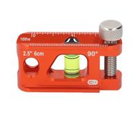 Mini règle de niveau 2,5 pouces, durable et précise, en fonte d'aluminium solide, compacte, magnétique, règle de niveau à bulle pour les travaux électriques de plomberie, les