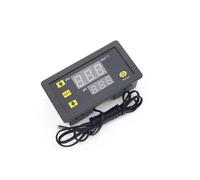 Mini régulateur de température numérique 12 V, 12 V, 24 V, 220 V, thermostat, régulateur de chauffage et de refroidissement, avec capteur(DC 24V)