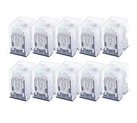 Mini relais électromagnétique intermédiaire MY4NJ HH54P MY4N-J 14 broches AC/DC 12 V 24 36 48 110 220 380(Ac,24V)