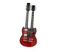 Mini réplique de guitare - cadeau miniature pour amateurs de musique Led Zeppelin