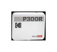 Kodak Imprimante photo portable Mini 3 Retro – 4PASS, Bluetooth, 7,6x7,6 cm, Blanc