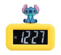 Mini réveil - PALADONE PRODUCTS - Lilo & Stitch - 8 cm - Jaune - Enfant - Rond