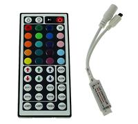 Mini RGB LED 44Key Contrôleur 12V 72W 4-Pin; RGB plug + play