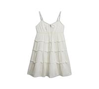 Mini robe Ã volants en Ã©tamine femme Superdry Blanc XL