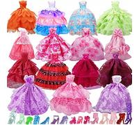 Mini Robe De Soirée Pour Poupée Barbie, 30 Pièces, Tenue À Talons Hauts, Accessoires Pour Maison De Poupée, Vêtements Pour Enfants, Jouet, Cadeau